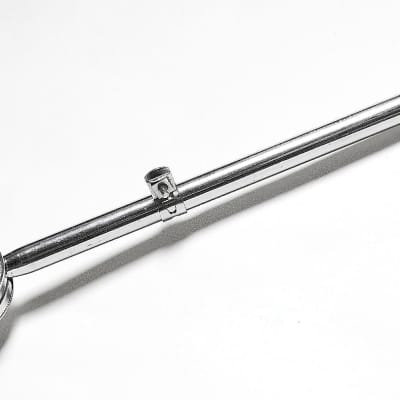 Slingerland Double Tom Arm Holder, Clip Style, Round Tube - 1960s / INSPECTED & TESTED / NO SLIPPING image 5