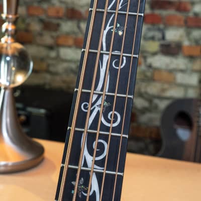 Michael Kelly Dragonfly 5 Forte Port Acoustic Electric Bass Guitar Java Ebony, 5 image 3