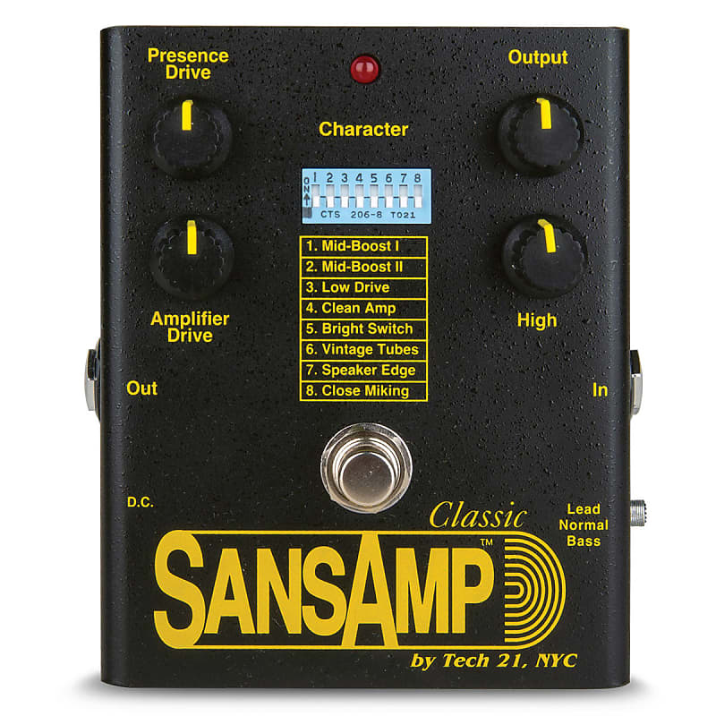 Tech 21 Sansamp SA1 Classic Pedal Reissue 2021 | Reverb