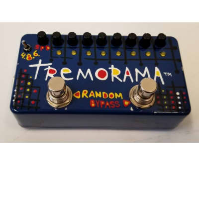 ZVex Tremorama Tremolo Hand-Painted Guitar Effects Pedal (TR-PAINTED) image 13