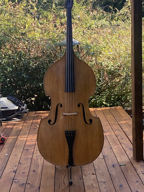 Herold Jaeger Double Bass 3/4 1933 Blonde