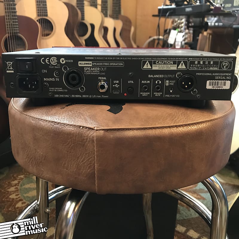 TC Electronic BH550 Bass Head | Reverb