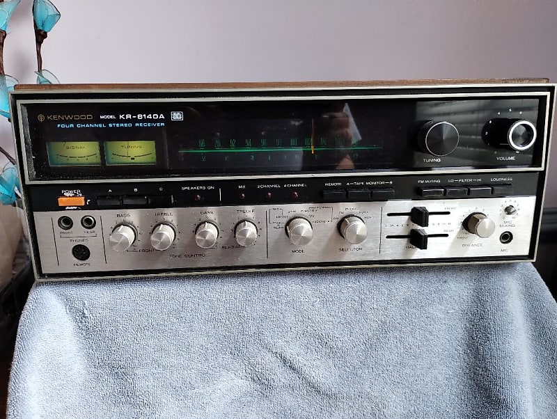 Kenwood KR6140A quadrophonic receiver in very good condition - 1970&#039;s  			