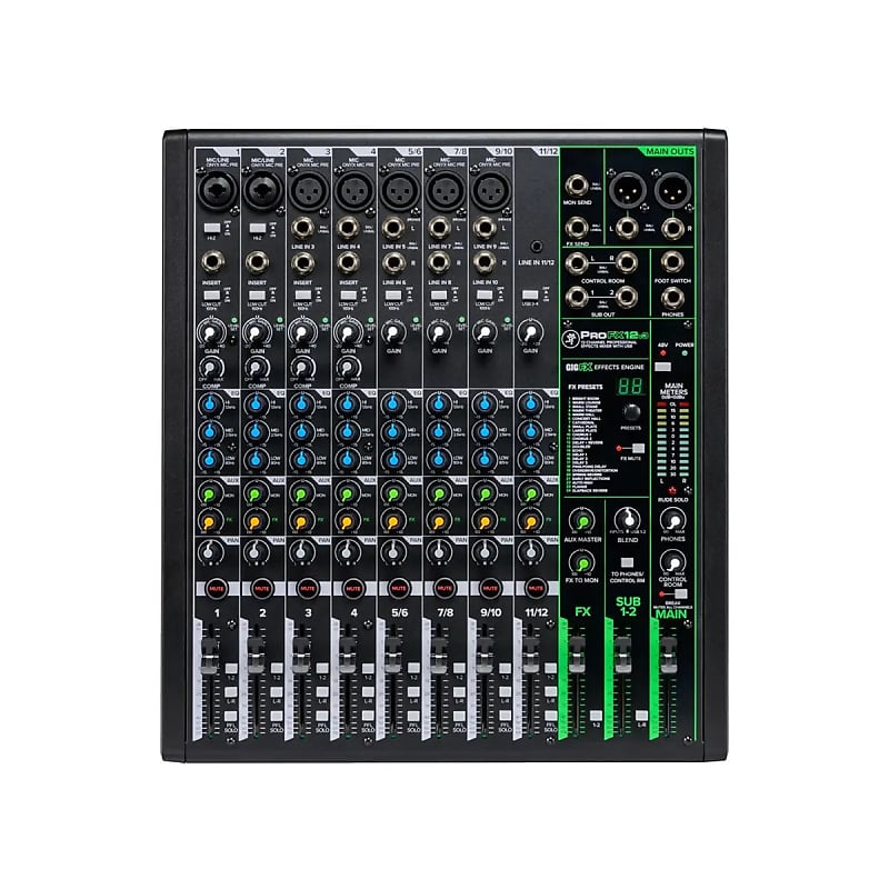 Mackie ProFX12v3 12-Channel Effects Mixer (King of Prussia, PA) image 1