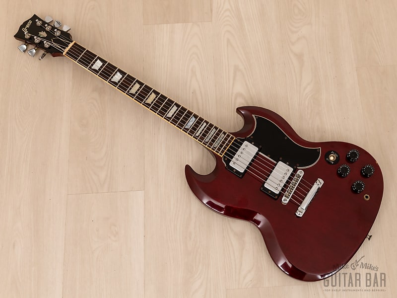 1977 Greco SG-600 SG Standard Vintage Guitar Cherry w/ Case, Japan