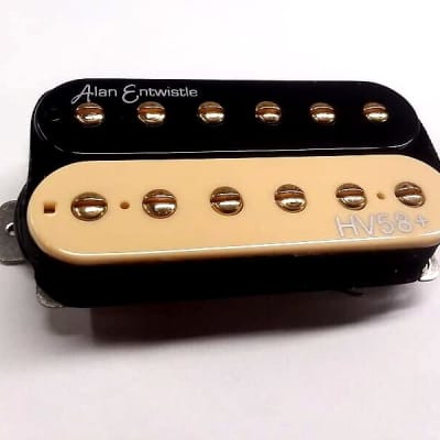 Alan Entwistle HV58 Plus Electric Guitar Bridge Pickup - Zebra - Free USA  Shipping | Reverb