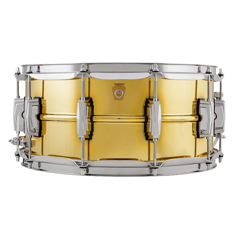 Ludwig LB403 Super Brass Reissue 6.5x14" Snare Drum image 1