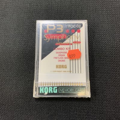 Korg P3 POC-02 "Combo Kit" Symphony Memory Card 1988