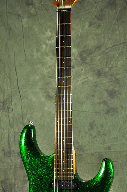 Music Man 2013 Limited Edition LTD LUKE-III Emerald Green Sparkle