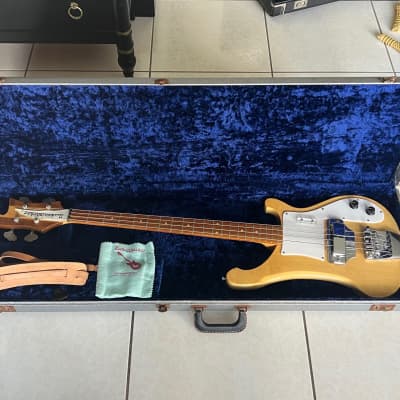Rickenbacker 4000 Bass 1967 - the rarest, coolest & cleanest Mapleglo 4000 Bass like no other. image 19