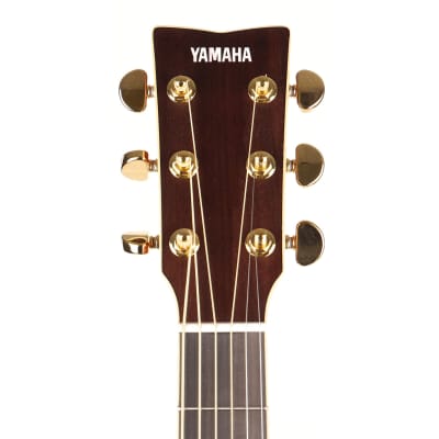 Yamaha LL16B ARE Original Jumbo Acoustic-Electric Guitar Brown Sunburst image 4