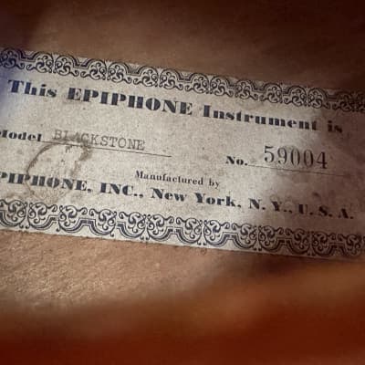 Epiphone Blackstone 1949 - Natural/Blonde image 23