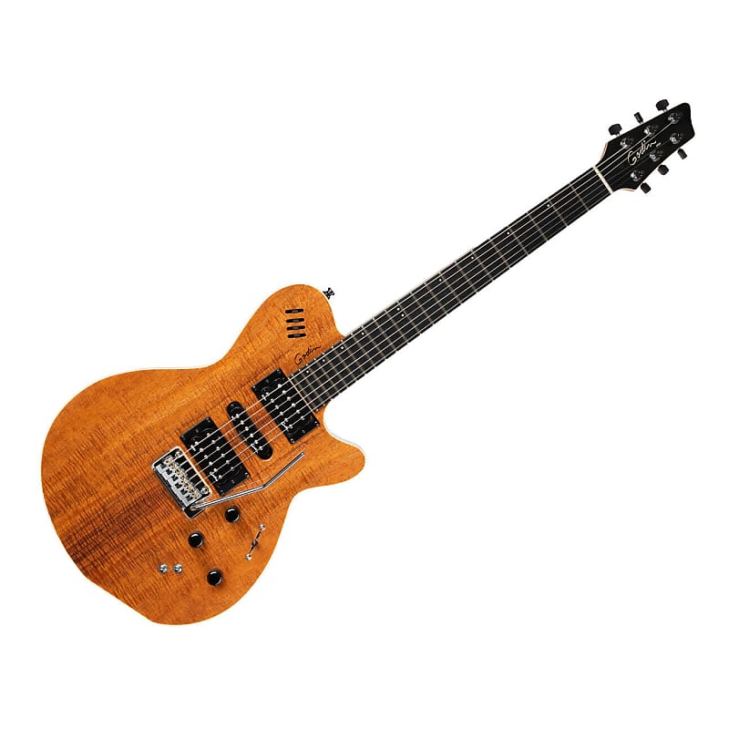 Godin xtSA Koa Extreme HG Electric Guitar - Natural | Reverb