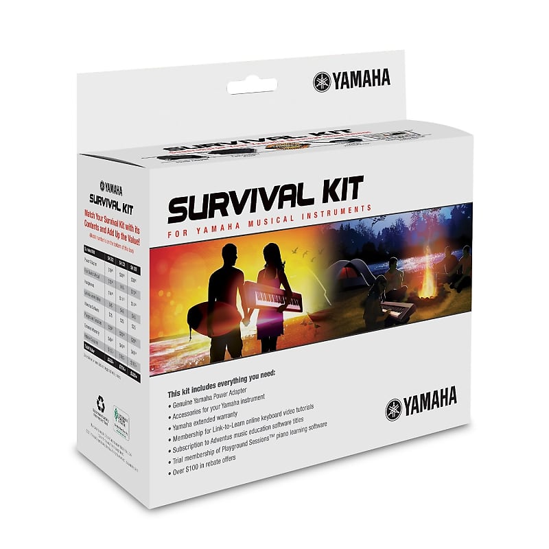 Yamaha SKD2 Survival Kit for Portable Yamaha Keyboards image 1