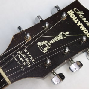 Vintage 1962 Harmony Hollywood H41 Hollowbody Electric Guitar, H-41 #30141 image 11