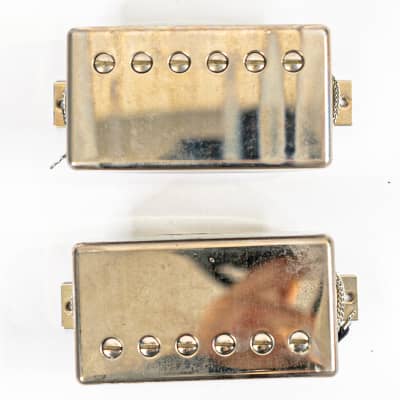 Gibson BurstBucker 61R + 61T Pickup Set 2021 Nickel | Reverb