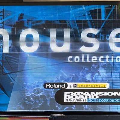 Roland SR-JV80 19 HOUSE COLLECTION expansion board – ROLAND JV, JD, XV SYNTHS – ONE-TIME CHANCE – MINT – MUST BUY – ROLAND JV-2080 – TRULY EXCEPTIONAL – AFFORDABLE SHIPPING