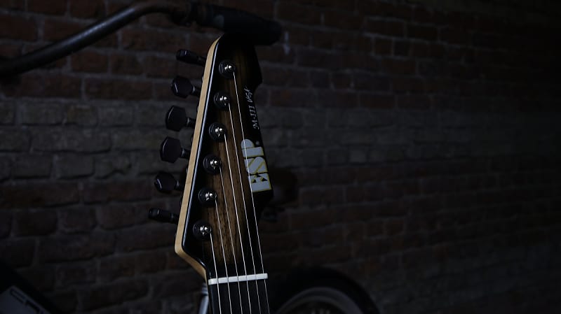 ESP USA M-III 2 GT - Zebrawood - See Thru Black Sunburst ESP USA M-III 2 GT - Zebrawood - See Thru Black Sunburst