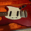 1968 All Original Fender Mustang Guitar  - Dakota Red w/OHSC