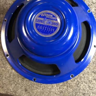 Weber Alnico Blue Dog 12” 8 ohm 50 watt  blue 12a 2012 - Blue for sale