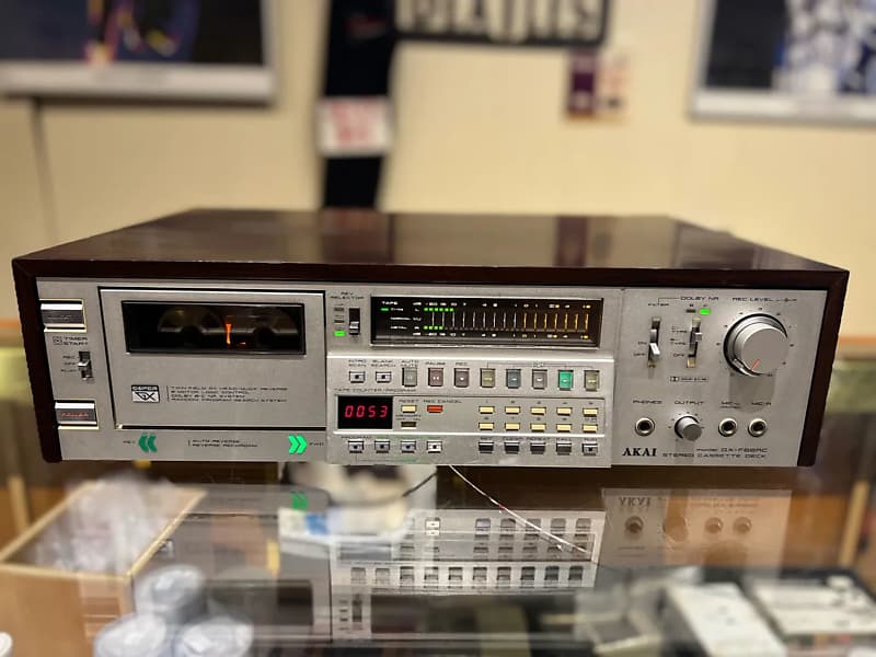 Akai GX-F66RC Single Cassette Deck * Auto Reverse * Auto Search