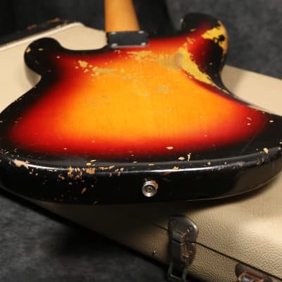 1963 Fender Precision Bass - Sunburst - OHSC image 14