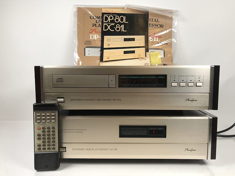 Accuphase DP-80L CD Player & DC-81L D/A Converter image 1