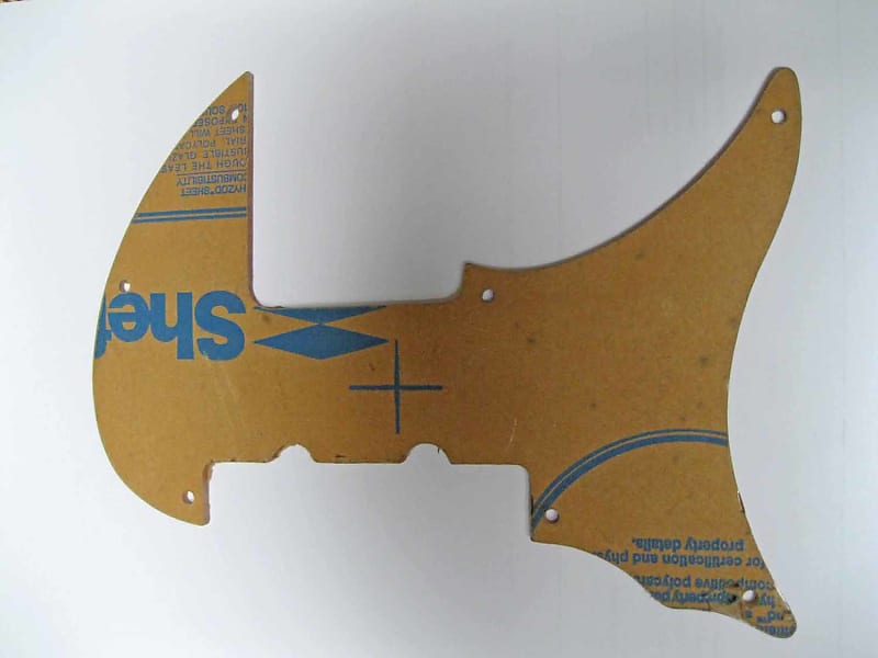 Fender Stu Hamm Prototype Pickguard Template Reverb
