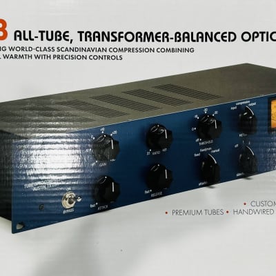 Warm Audio WA-1B Tube Opto Compressor  2023 - Present - Blue image 1
