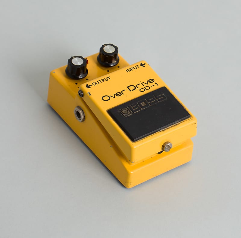 Boss OD-1 Overdrive Effect (1980). | Reverb