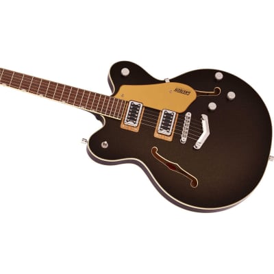 Gretsch G5622 Electromatic Collection Center Block Double-Cut Electric Guitar with V-Stoptail, Black Gold image 17