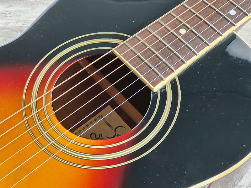 S. Yairi YM-17/VS Parlor Acoustic Guitar (Sunburst) | Reverb