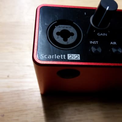 Focusrite Scarlett 2i2 3rd Gen USB Audio Interface 2019 - Present - Red / Black image 3