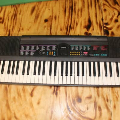 Casio CTK-480 Keyboard Piano (Power Cord not Included)