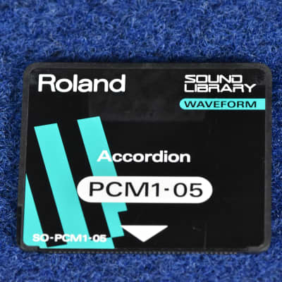 Roland Waveform SO-PCM1-05 Accordion PCM Card Memory
