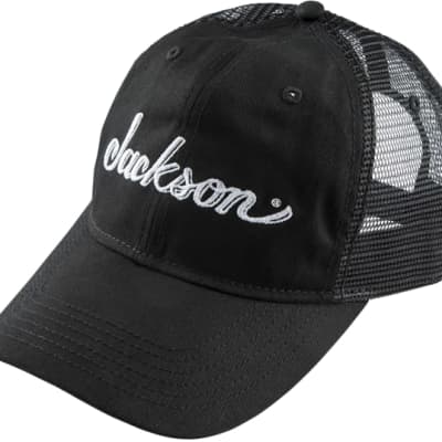 Jackson Guitars Trucker Hat, Black, Adjustable One Size fits Most Snap Back image 8