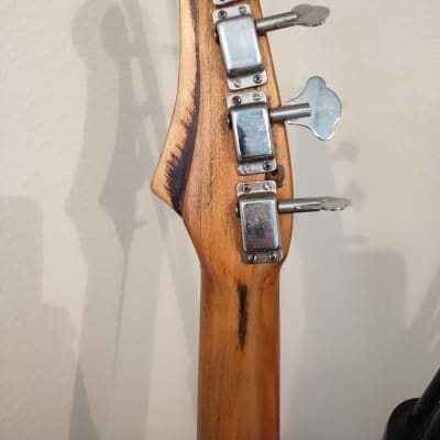 1960s Silvertone Bass Guitar - Custom Blue Sparkle image 6
