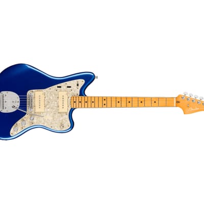 Used Fender American Ultra Jazzmaster - Cobra Blue w/ Maple Fingerboard image 4