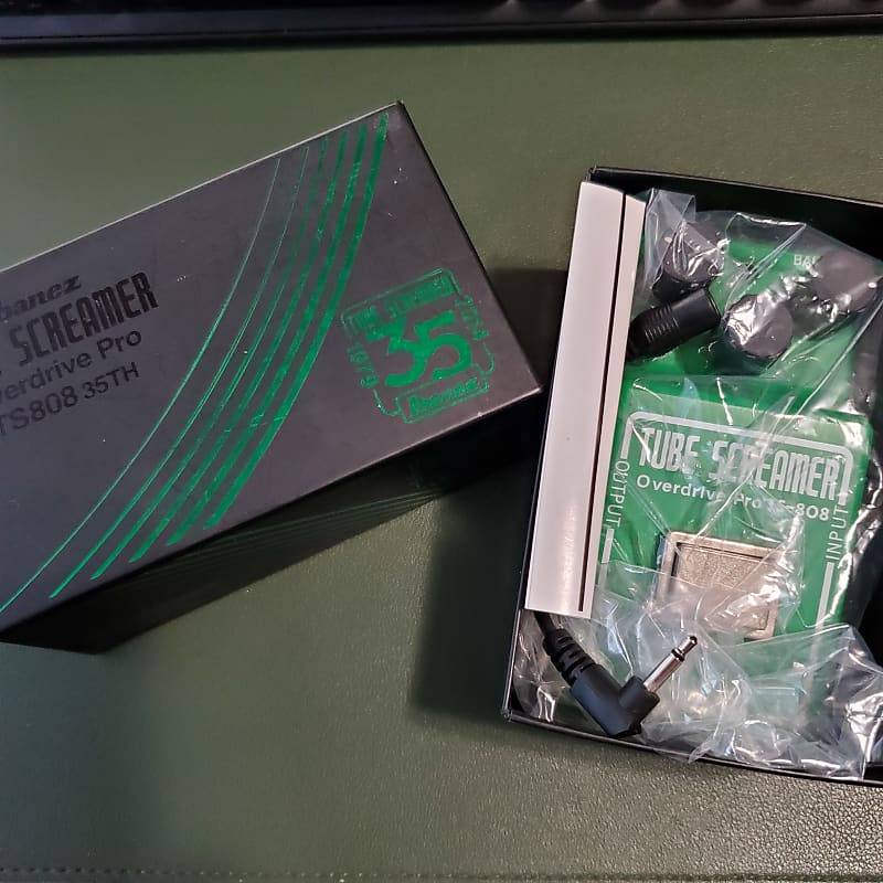 Ibanez TS808 Tube Screamer 35th Anniversary Overdrive Pedal | Reverb