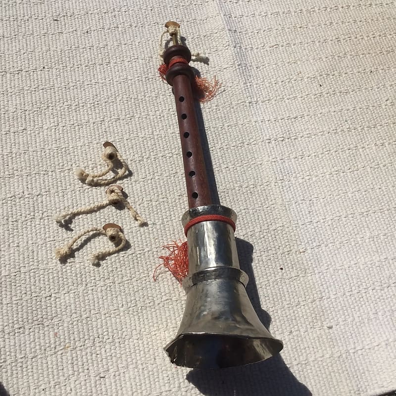 No Brand H'ne Burmese Folk Oboe / Shawm 1970s 1980s Reverb