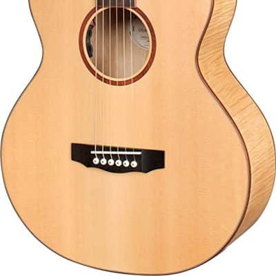 Guild Jumbo Junior Reserve Maple Acoustic-Electric Guitar, Natural Satin image 2
