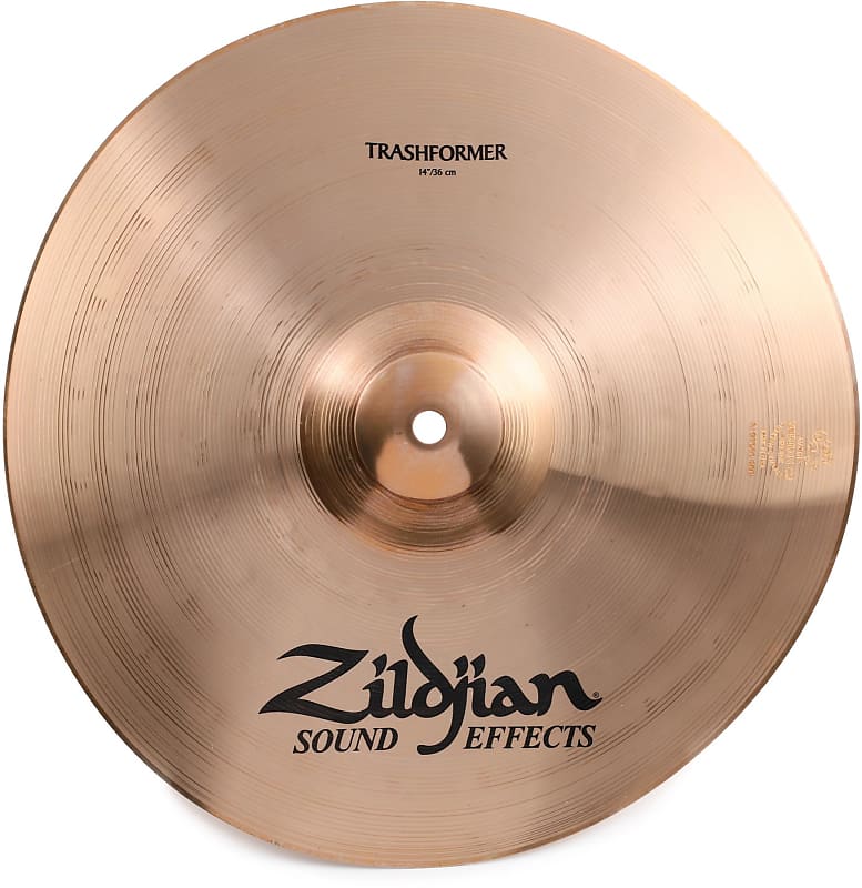 Zildjian 14 inch FX Trashformer Cymbal (2pack) Bundle Reverb