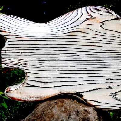Jazz Bass body, "barncaster" image 3