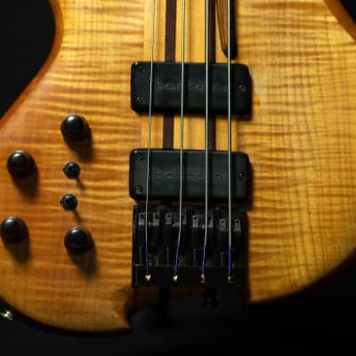 Bebensee Custom 4 string lefty left handed bass with Barts image 4
