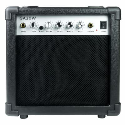 RockJam GA-20W 20 Watt Guitar Amplifier with Headphone Output and Effects for sale