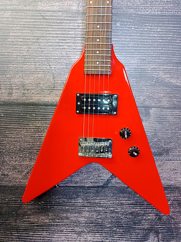 Jay Turser Red Jr Flying V 3/4 size Electric Guitar (Springfield