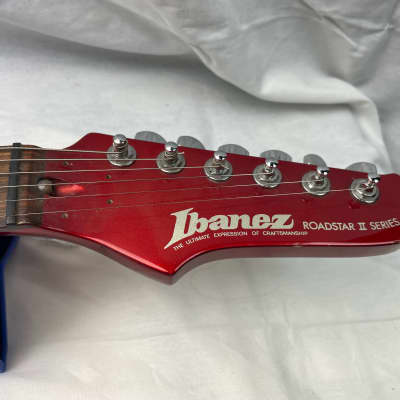 Ibanez RoadStar II Series 2 HSS Guitar MIJ Made In Japan 1985 - Red image 11