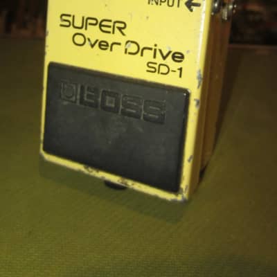 Boss SD-1 Super Overdrive 1981 - 1988 Made In Japan