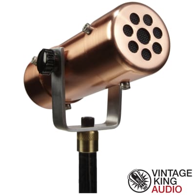 Placid Audio Copperphone Lo-Fi Dynamic Effect Vocal Microphone - AM Radio Sound image 2