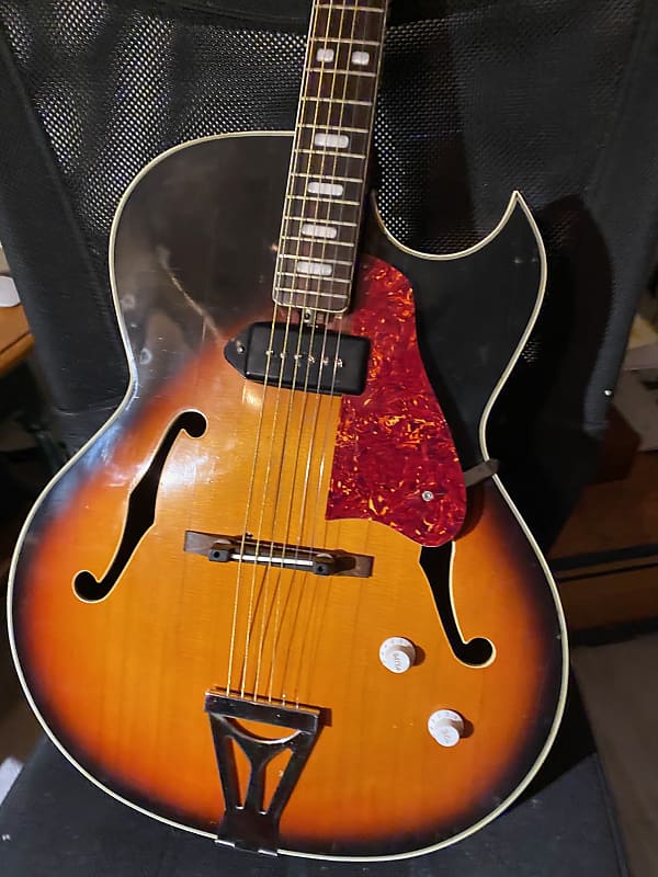 Kawai Archtop Jazz box - tobacco Vintage Guitar | Reverb